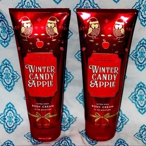 Bath and Body Works Winter Candy Apple Set